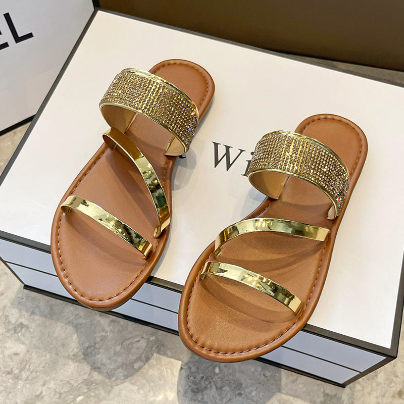 Chanclas Planas y Sandalias de Playa para Mujeres - Moda de Verano