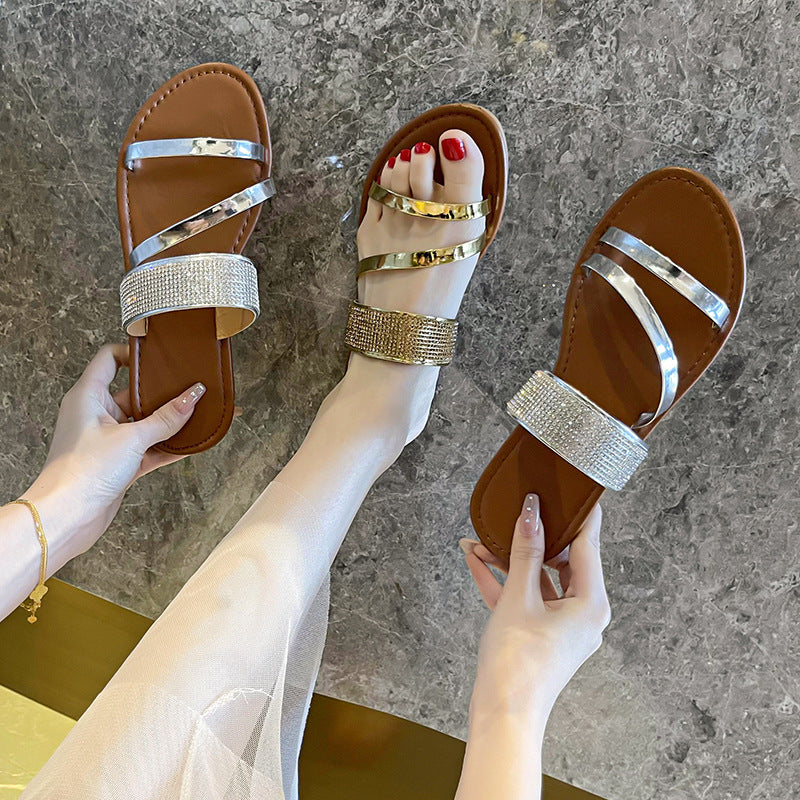 Chanclas Planas y Sandalias de Playa para Mujeres - Moda de Verano