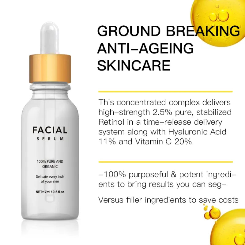 Solución de Retinol para Mejorar el Retinol Facial
