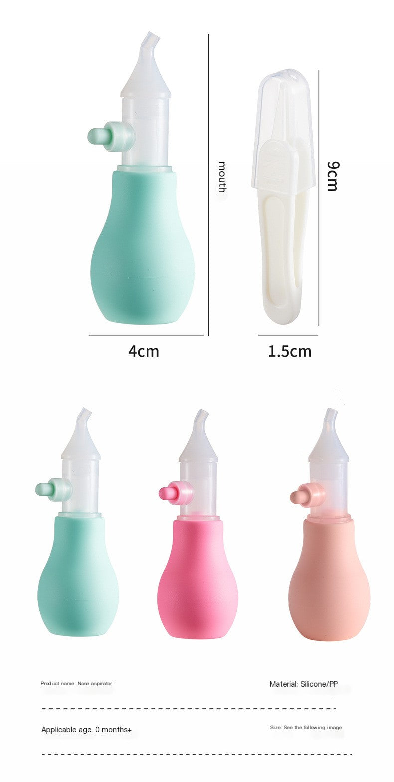 Aspirador Nasal Antirreflujo para Bebés
