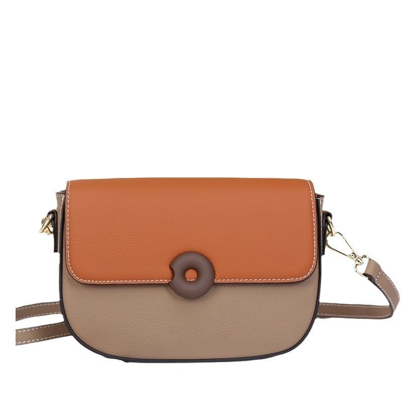 Mini Bolso Bandolera de Cuero Genuino
