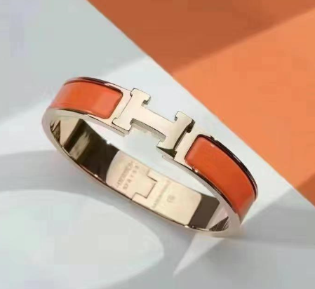 Pulsera Hermès H de Acero de Titanio (Pieza Única)