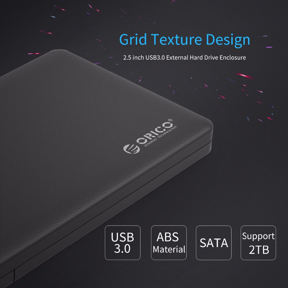 Carcasa SSD SATA de 2.5 pulgadas ORICO 2577U3 USB 3.0