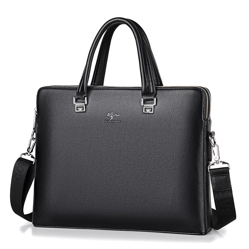 Bolso de Hombro Suave y Elegante para Hombre, y Tote de Negocios
