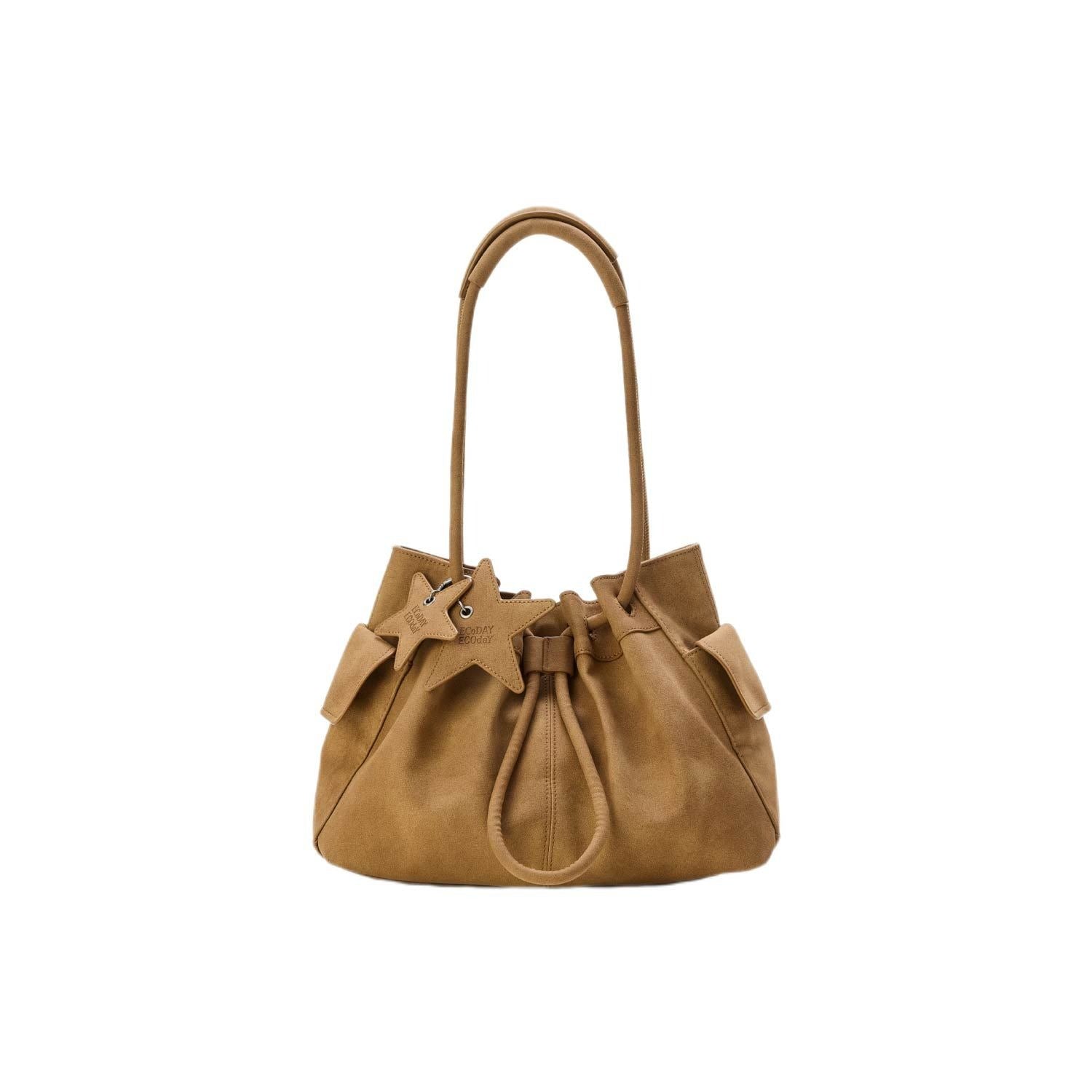 Bolso Tote Grande con Forma de Nube