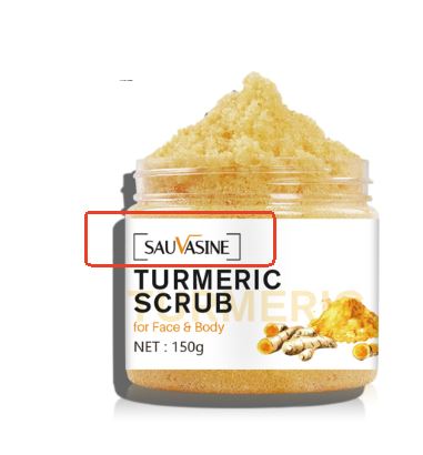 Exfoliante Corporal de Cúrcuma
