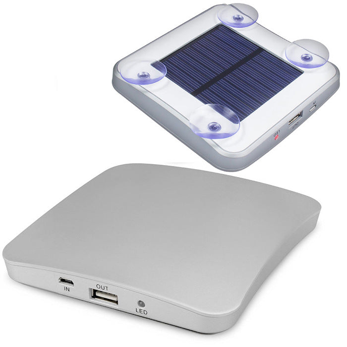 Cargador Portátil con Ventosa de Energía Solar (Banco de Energía)