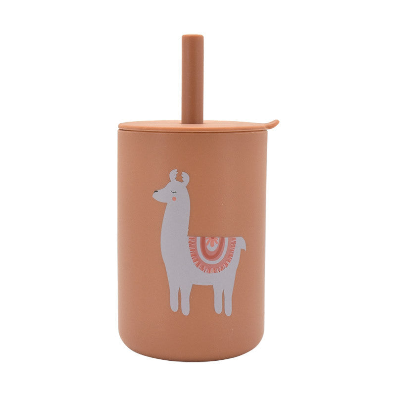 Vaso Infantil de Silicona Antigoteo para Bebés
