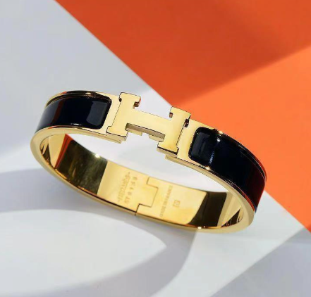 Pulsera Hermès H de Acero de Titanio (Pieza Única)
