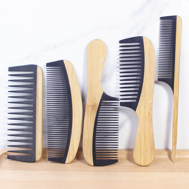 Peine de Bambú para Mujeres - Diseño de Madera Anti-Estática