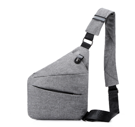 Bolso de Pecho Ultrafino Antirrobo para Hombres (Una Pieza)