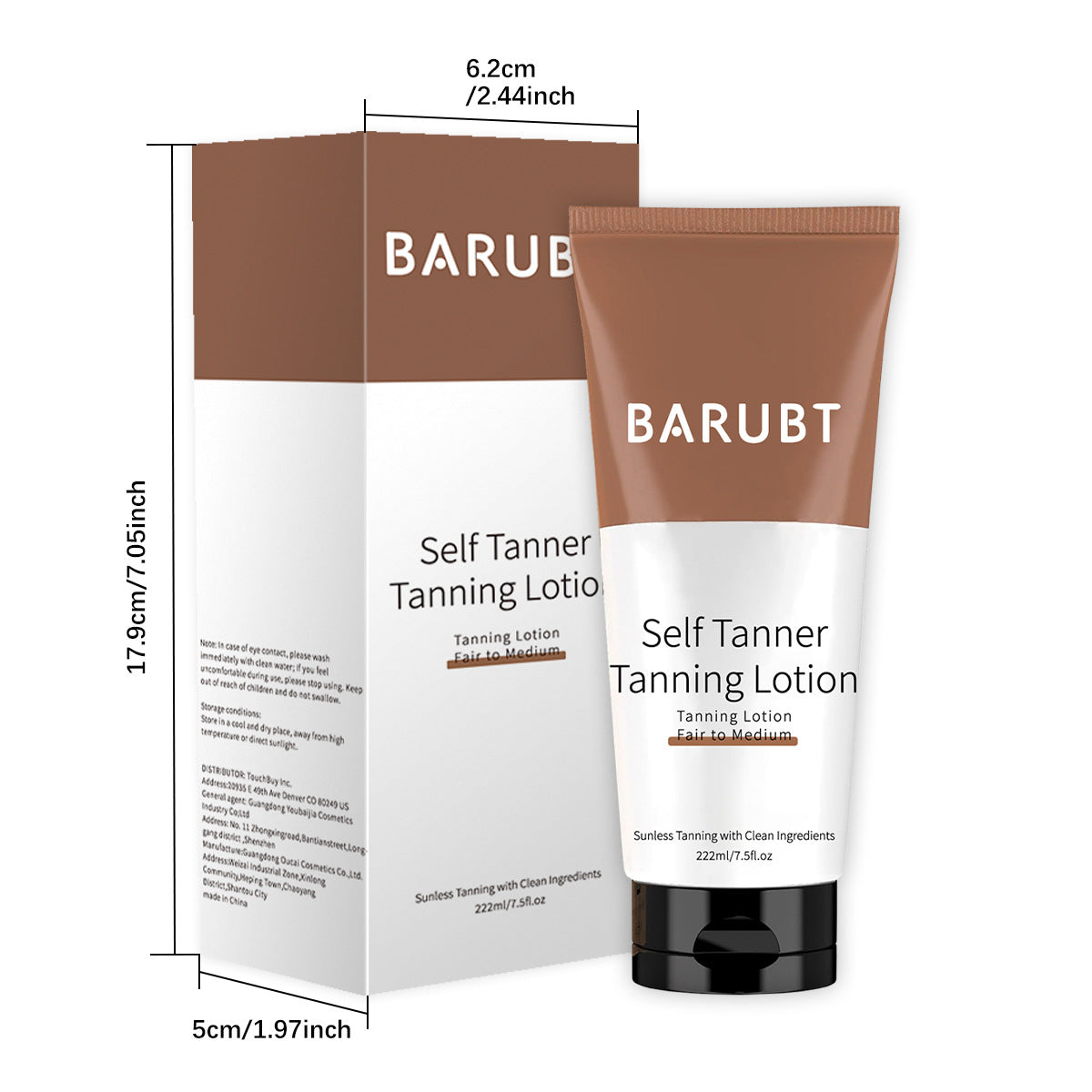 Loción Corporal para Bronceado