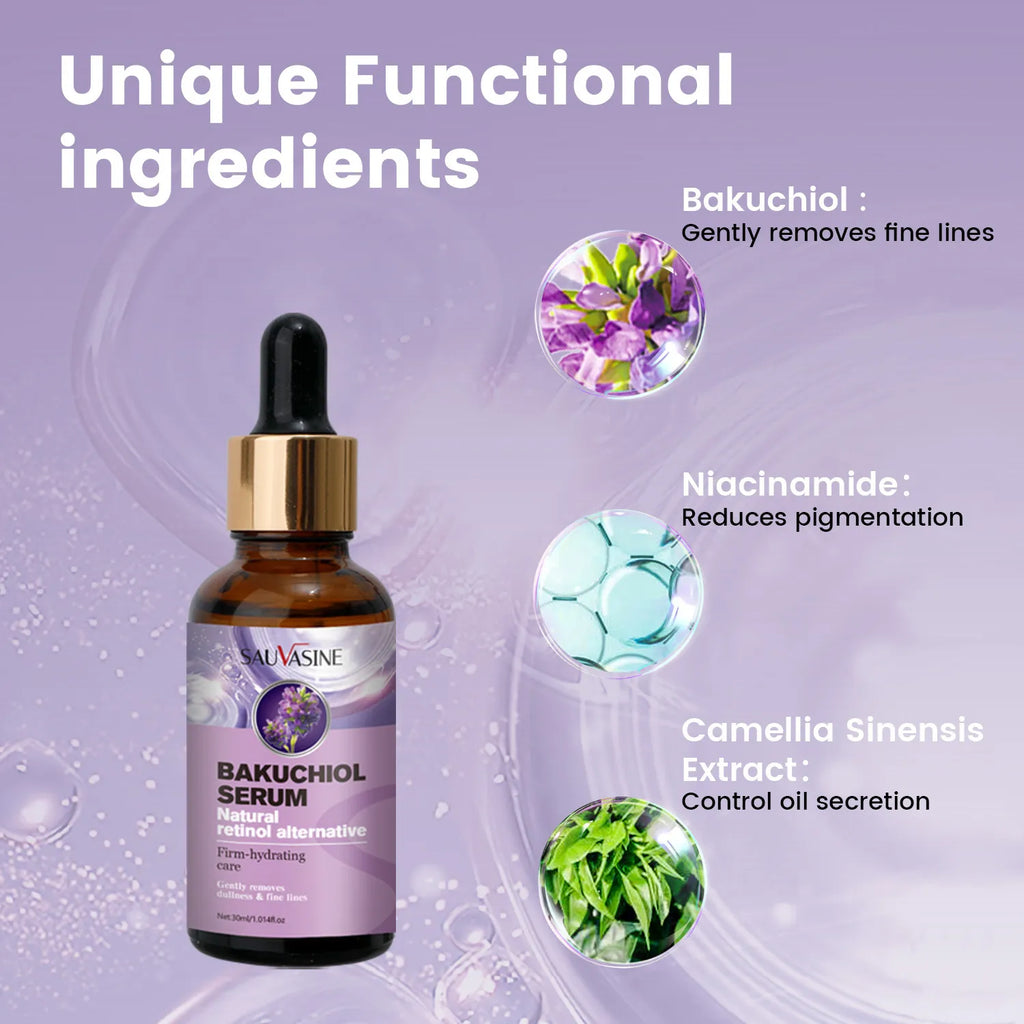 Sérum Facial Alternativo Natural a Retinol con Bakuchiol