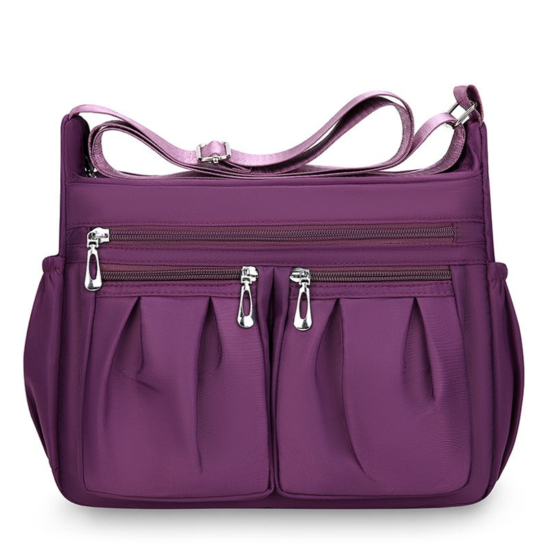 Bolso Bandolera de Gran Capacidad para Mujeres de Mediana Edad y Mayores