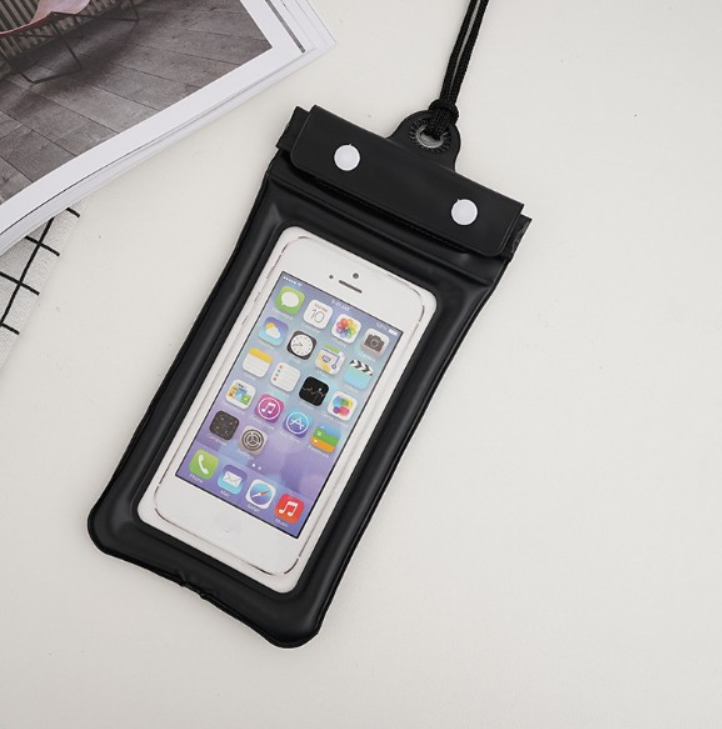 Funda Impermeable para Teléfono con Diseño de Bolsa de Aire Flotante