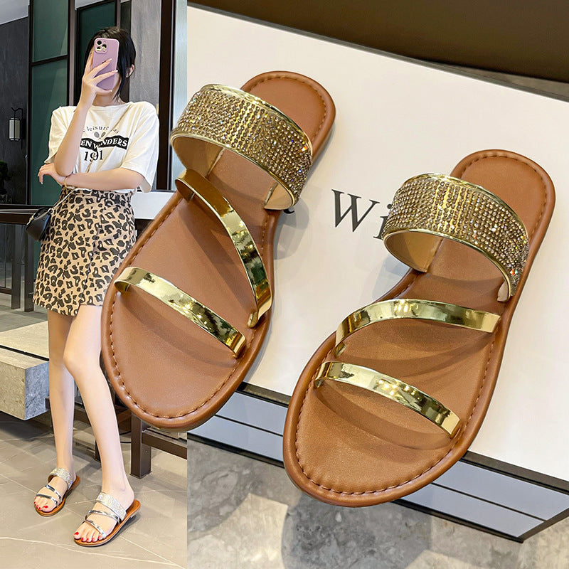 Chanclas Planas y Sandalias de Playa para Mujeres - Moda de Verano