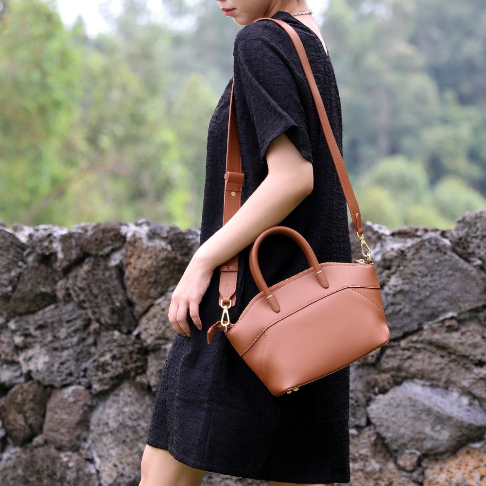 Bolso Tote de Cuero Estilo Alas Portátil